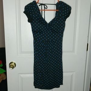 Blue bombshell dress